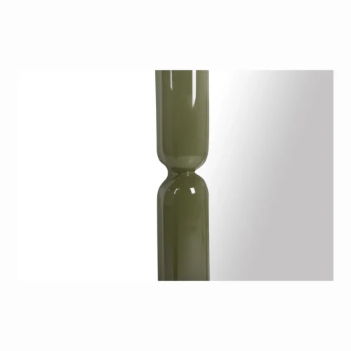 Miroir mural laqué vert olive ovale allongé Ethan Chloé 60 x 140 cm