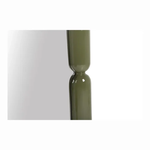 Miroir mural laqué vert olive ovale allongé Ethan Chloé 60 x 140 cm