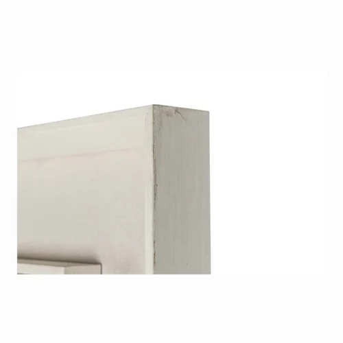 Tableau abstrait peint main gris et blanc encadré Ethan Chloé 140 x 174 cm