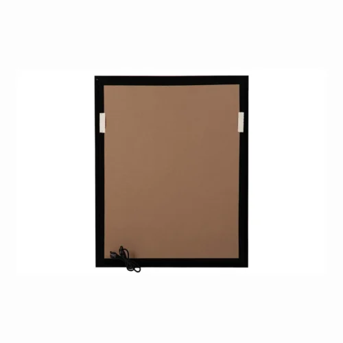Tableau figure antique au bandeau orange cadre bois Ethan Chloé 80 x 100 cm
