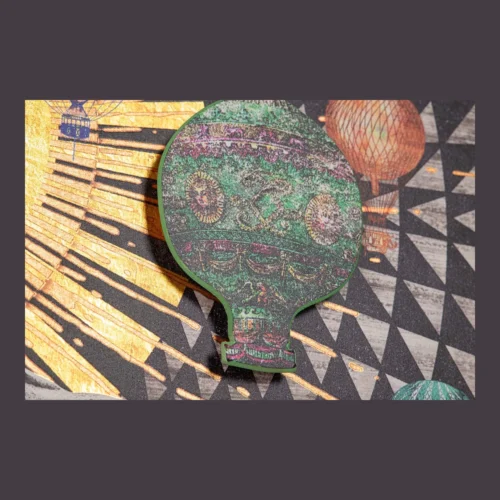 Tableau figure au soleil rayonnant relief doré Ethan Chloé 90 x 140 cm
