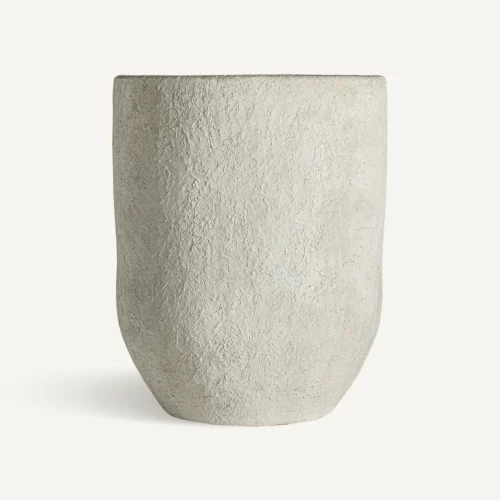 Amphore Egerak terre cuite blanche Vical Home