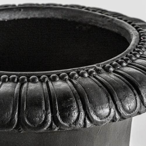 Amphore Rodas céramique noire mate Vical Home — vue 2