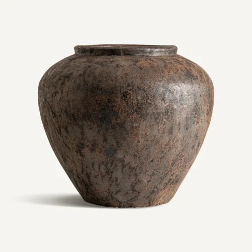 Amphore terre cuite marron 75 x 70 Vical Home