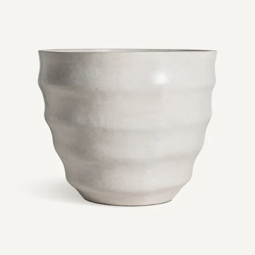 Amphore Vasto terrazzo blanc Vical Home