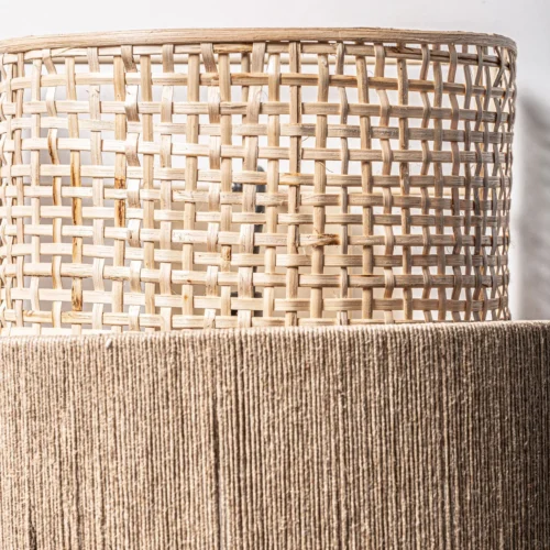 Applique murale Kaola fer marron, jute et corde Vical Home — vue 3