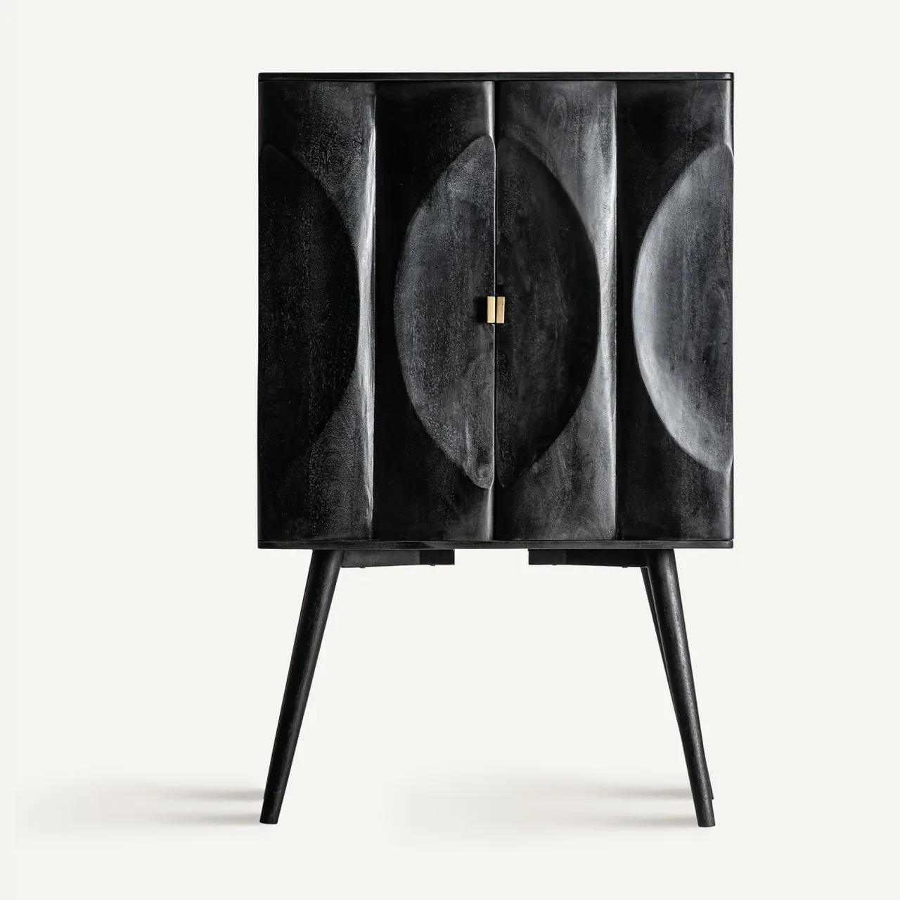 Armoire bois de manguier noir 158 cm Vical Home
