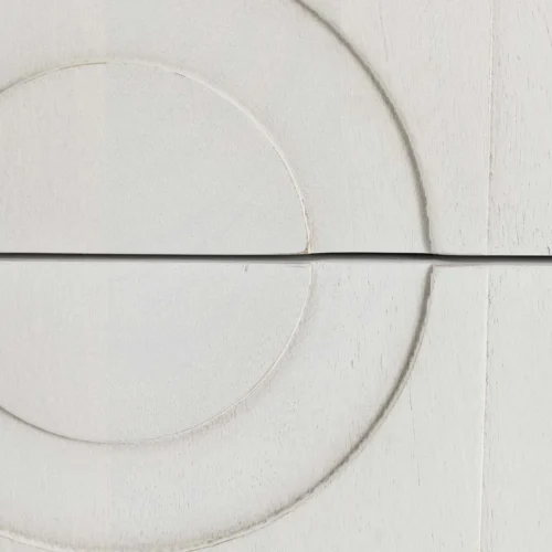 Armoire bois de manguier sculptée Janto 2 portes Ethan Chloé 200 cm — vue 22