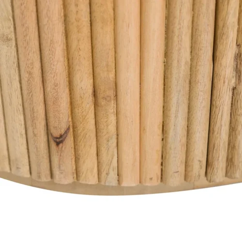 Armoire cannelée bois de manguier Myra 2 portes Ethan Chloé 200 cm — vue 30