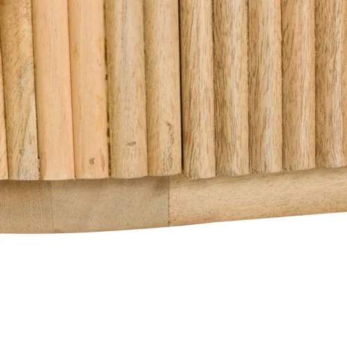 Armoire cannelée bois de manguier Myra 2 portes Ethan Chloé 200 cm — vue 31
