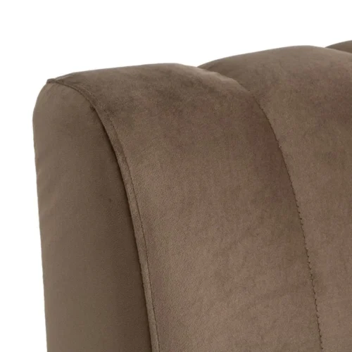 Banquette tissu taupe grand format Ixia 180 cm — vue 4