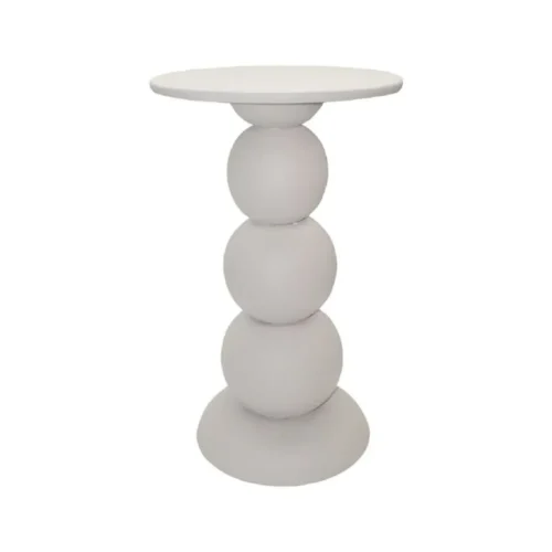 Bout de Canapé Adelia Blanc Cassé Athezza