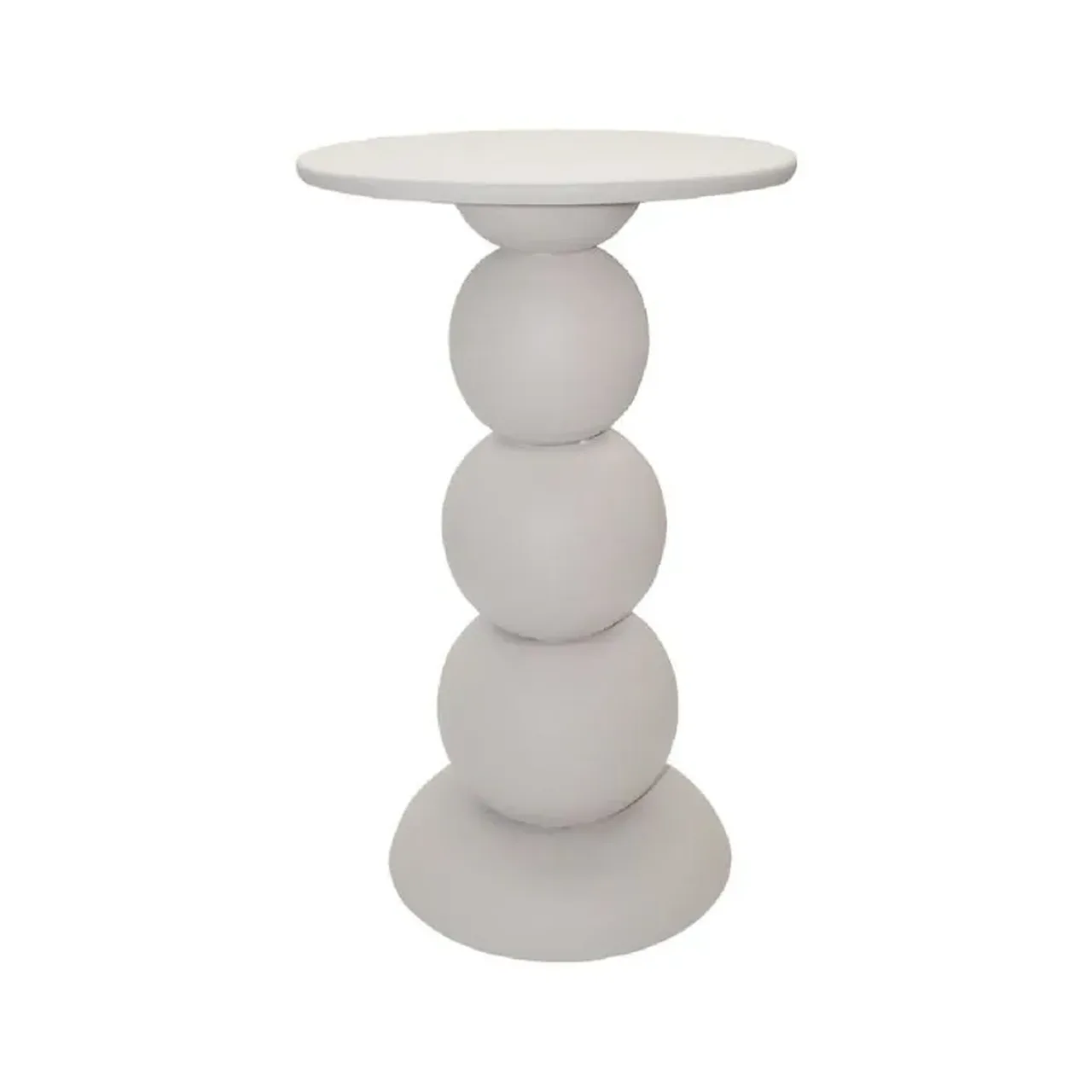 Bout de Canapé Adelia Blanc Cassé Athezza