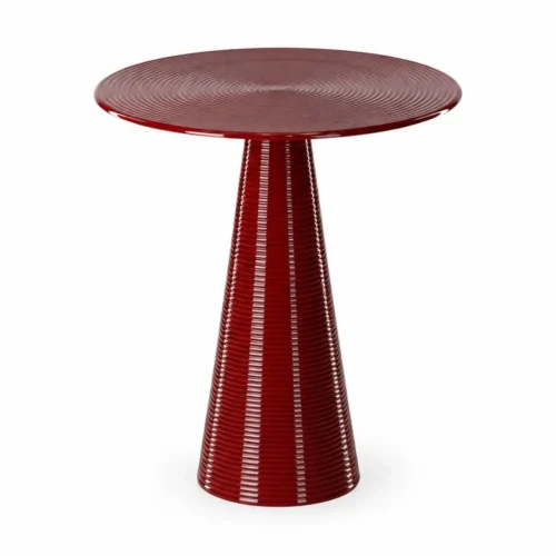 Bout de Canapé Lucca Bordeaux D39 x H51 cm Athezza