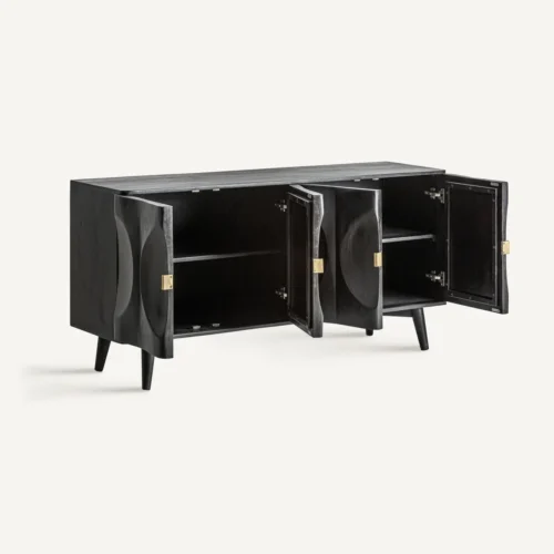 Buffet bois de manguier noir 170 cm Vical Home — vue 3