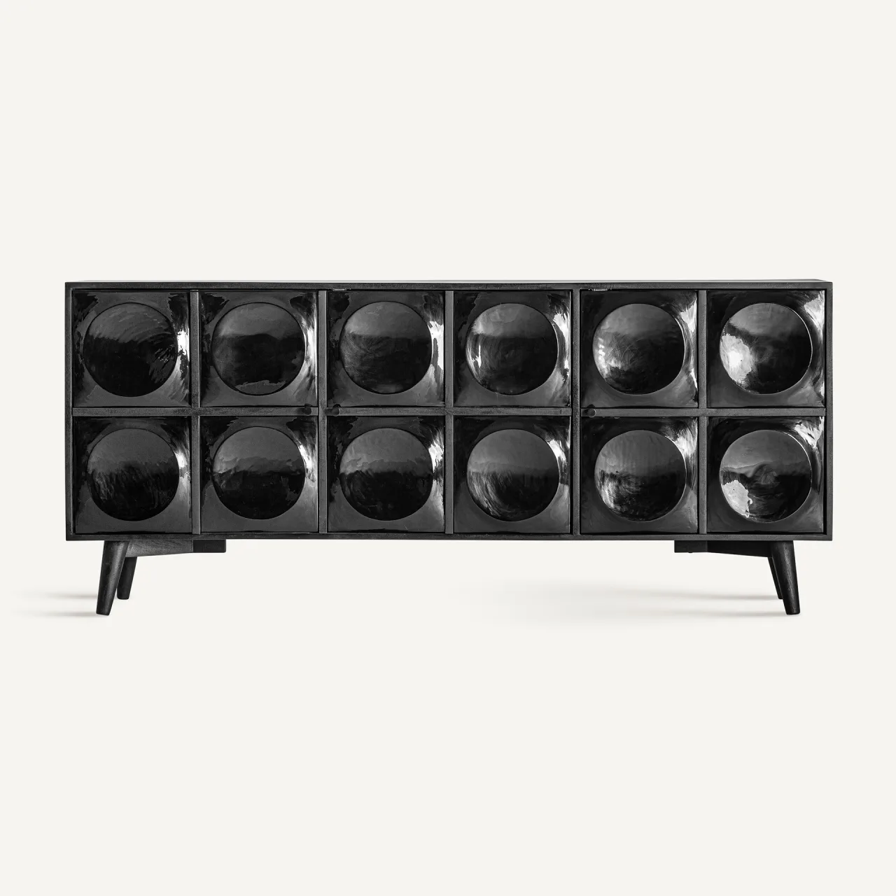 Buffet bois de manguier noir 196 cm Vical Home