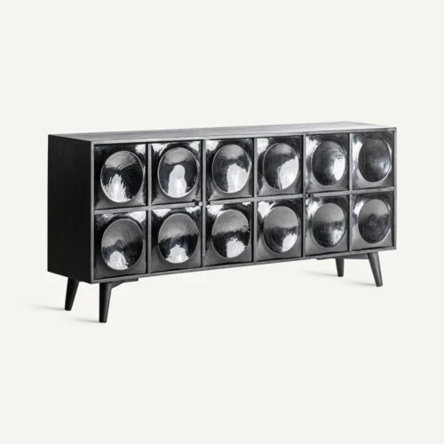 Buffet bois de manguier noir 196 cm Vical Home — vue 2