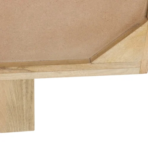 Buffet bois de manguier sculpté Janto décor blanc en relief Ethan Chloé 180 cm — vue 22