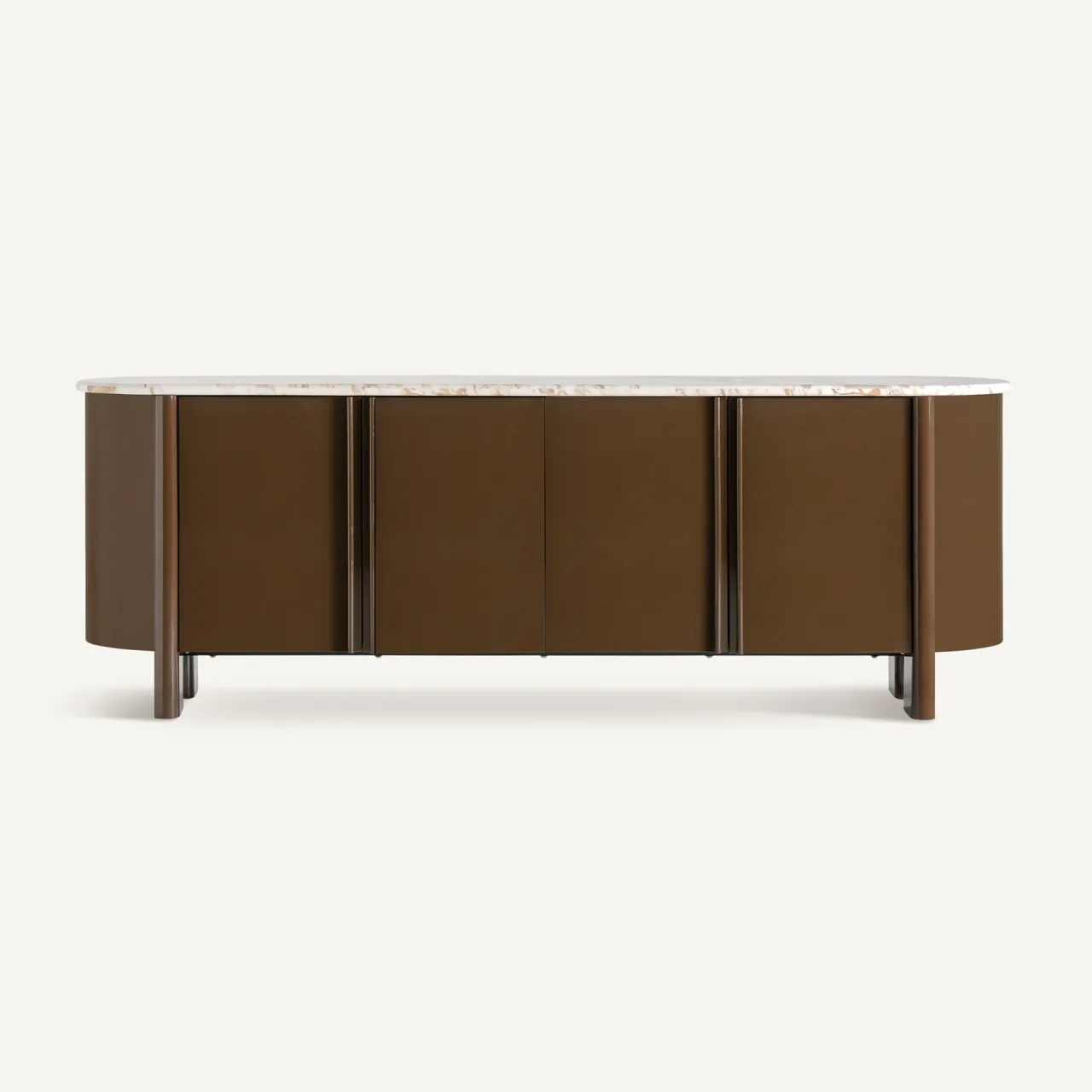 Buffet marbre beige et marron 216 cm Vical Home