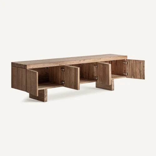Buffet Sukt teck recyclé marron Vical Home — vue 3