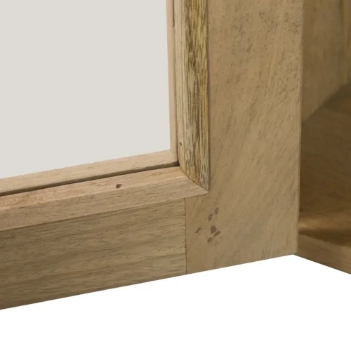 Buffet vitré bois de manguier Felo quatre portes Ethan Chloé 180 cm — vue 15