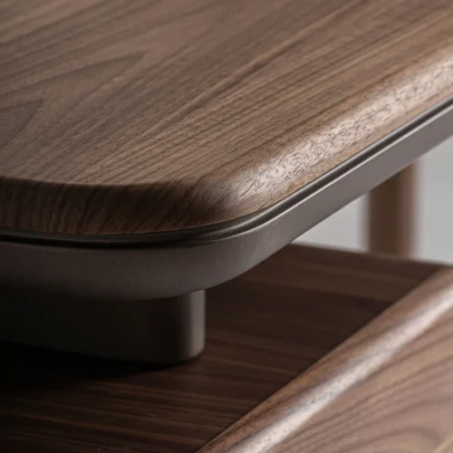 Bureau Giswil contreplaqué marron Vical Home — vue 4