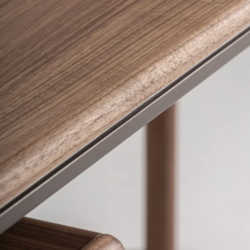 Bureau Giswil contreplaqué marron Vical Home — vue 6
