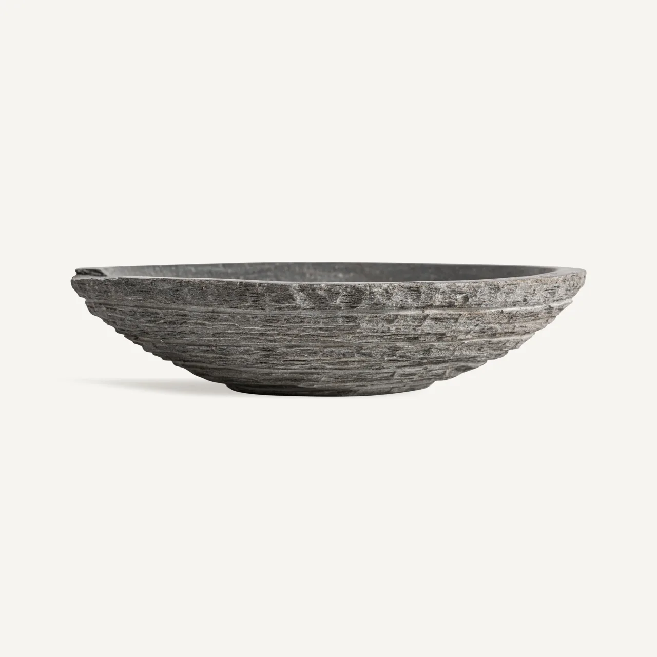 Centre de table Biereau pierre grise 35 cm Vical Home
