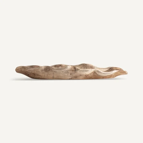 Centre de table Mezka bois de teck Vical Home
