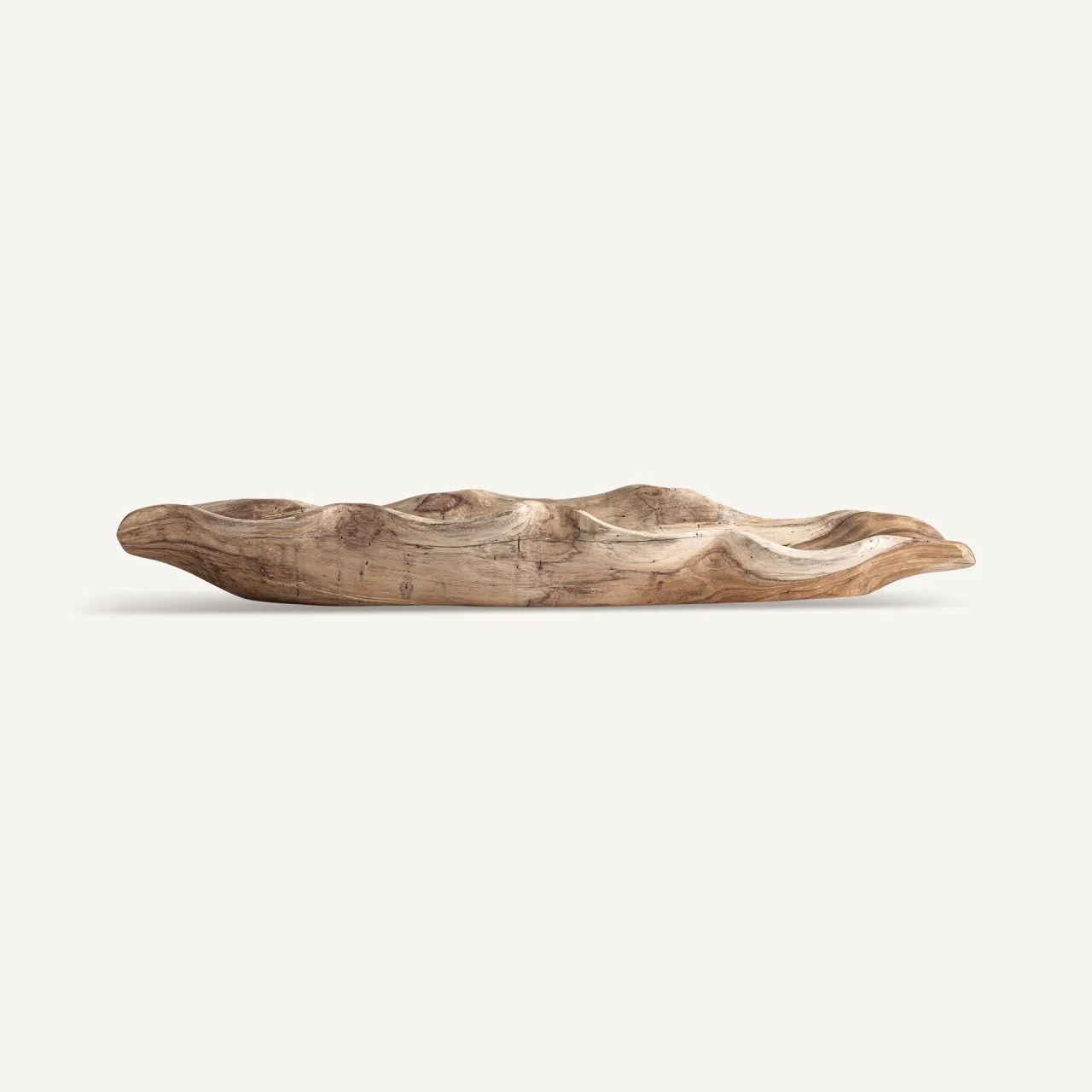Centre de table Mezka bois de teck Vical Home