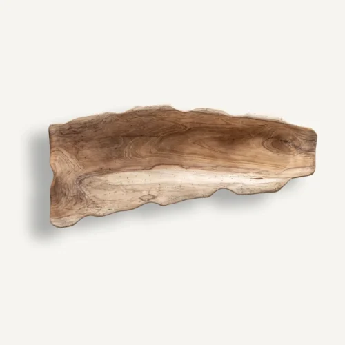 Centre de table Mezka bois de teck Vical Home — vue 2