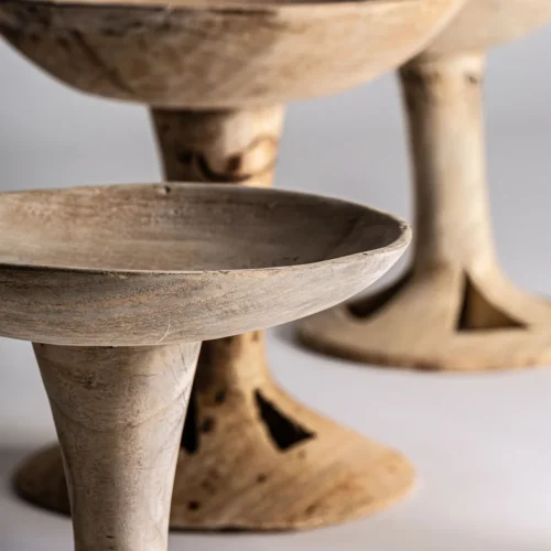 Centre de table Raynal bois de suar Vical Home — vue 4