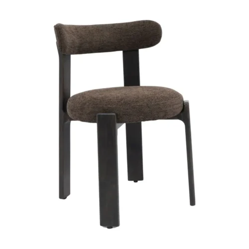 Chaise Albany Marron Athezza — vue 2