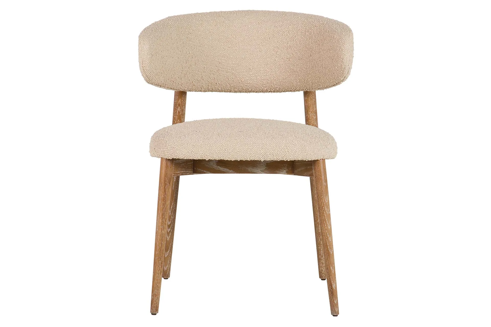 Chaise frêne dossier enveloppant assise ronde Ethan Chloé 59 cm — vue 5