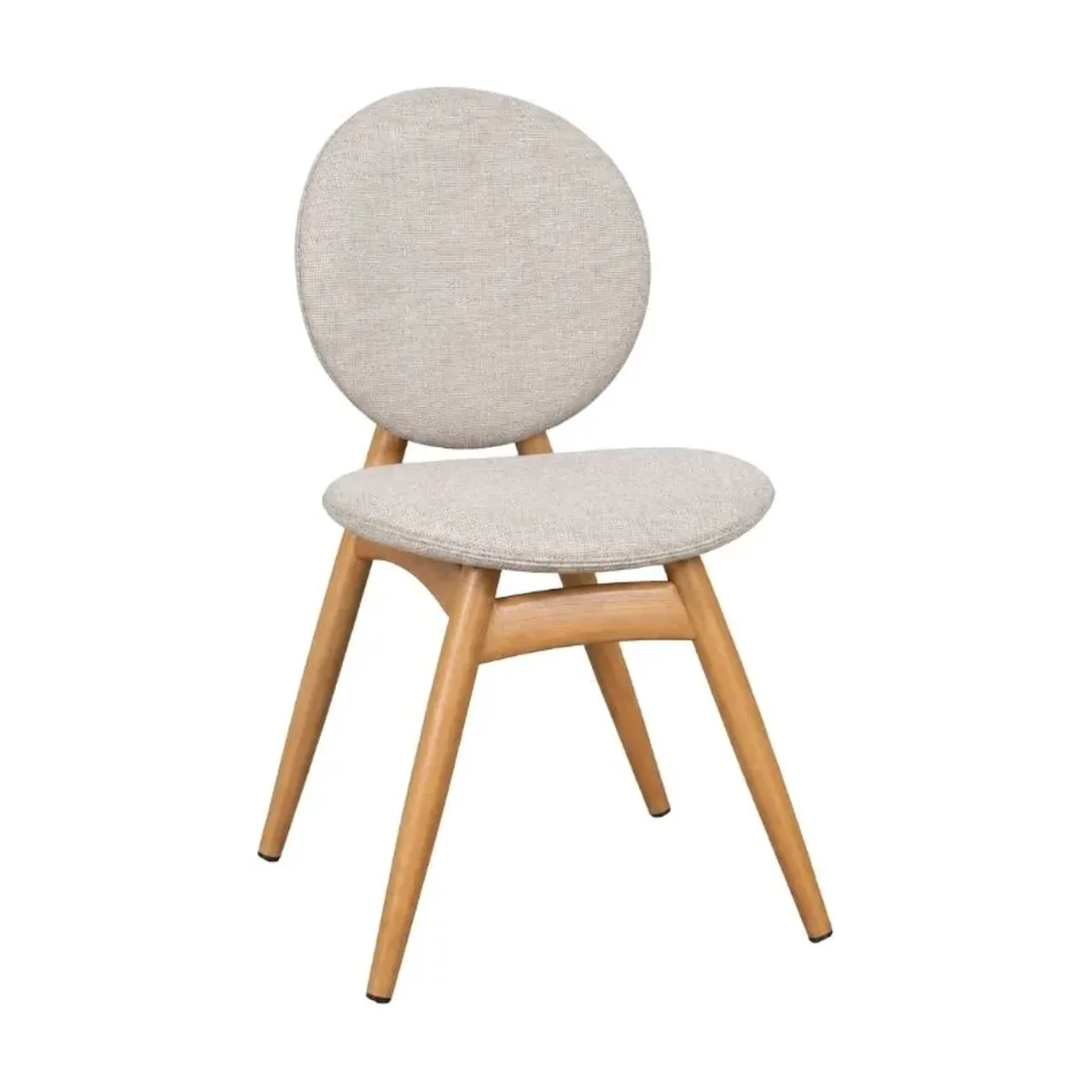 Chaise Gabriel Beige Pied Naturel Athezza