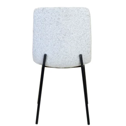 Chaise Liona Chiné Beige et Noir Athezza — vue 4