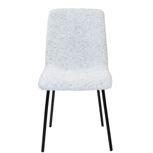 Chaise Liona Chiné Beige et Noir Athezza