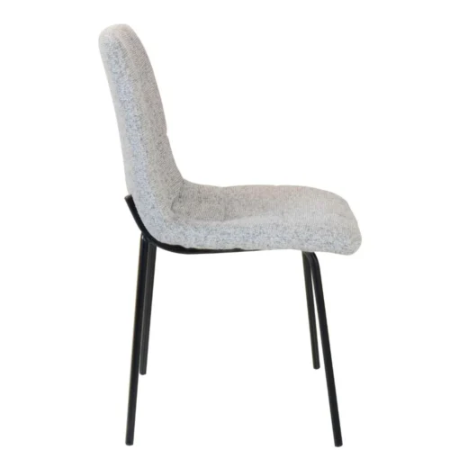 Chaise Liona Chiné Gris Athezza — vue 3