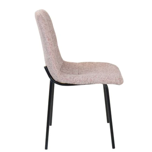 Chaise Liona Chiné Orange Athezza — vue 3