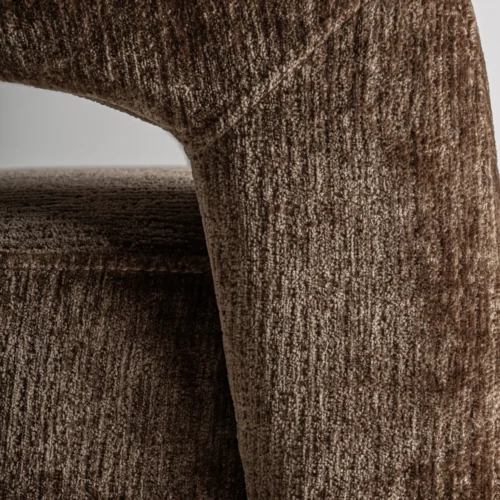 Chaise tissu marron Vical Home — vue 9