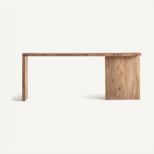 Consoles Vical Home Console Bergle teck recyclé marron Vical Home