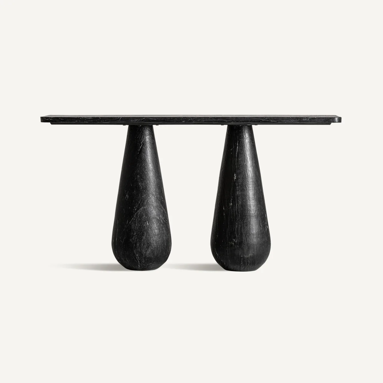 Console marbre noir 150 cm Vical Home