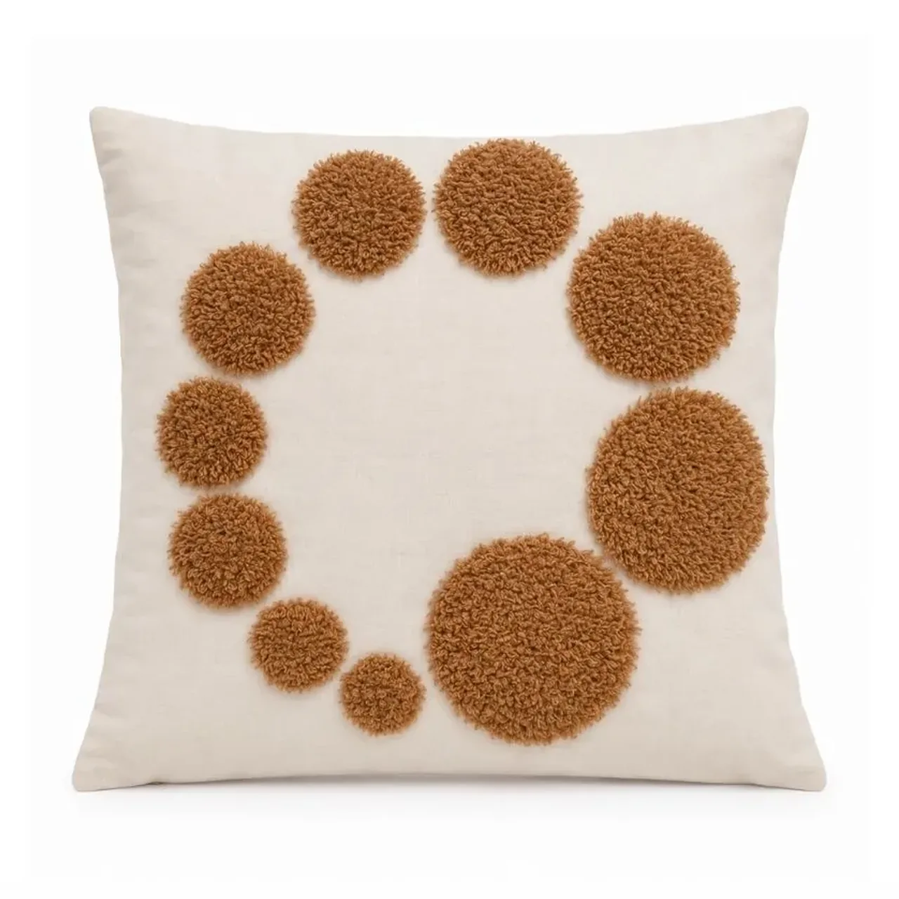 Coussin Aurora Camel Athezza