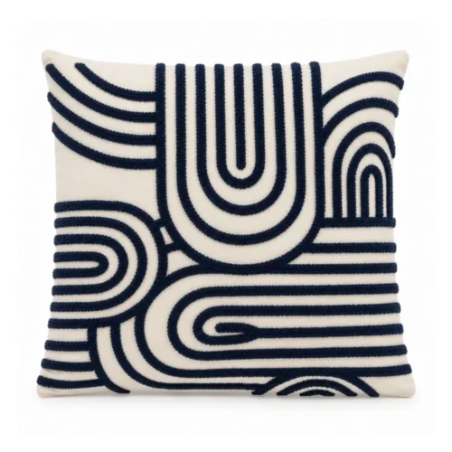 Coussin Capri Bleu Athezza
