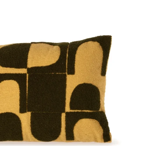 Coussin Granna Kaki/Vert Olive Athezza — vue 3