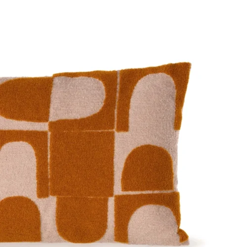 Coussin Granna Moutarde/Nude Athezza — vue 3