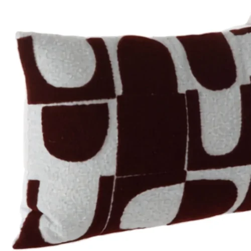 Coussin Granna Prune/Bleu Ciel Athezza — vue 2