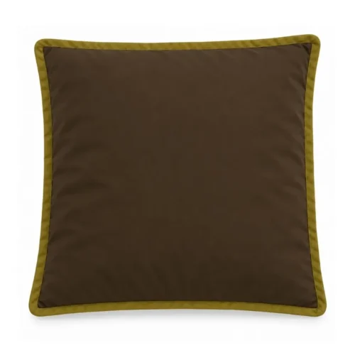 Coussin Veltra Brun Van Dick / Miel Athezza — vue 2