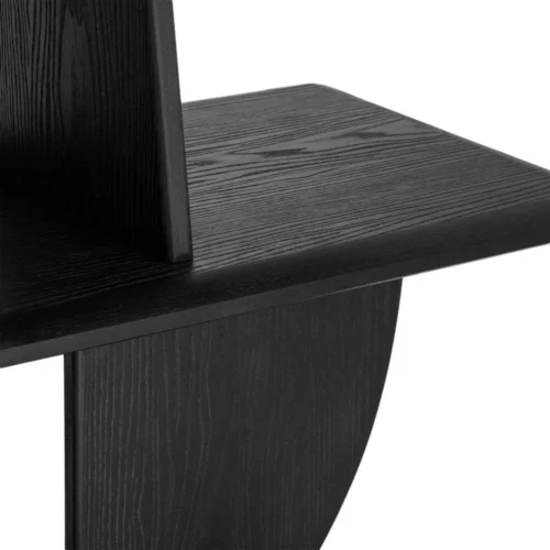 Étagère basse bois d'hévéa marron Ixia 83 cm — vue 9