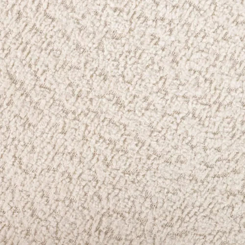 Fauteuil cocooning bouclette écru accoudoirs boudins Ethan Chloé 89 cm — vue 12
